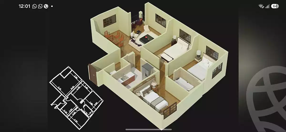 https://aqarmap.com.eg/ar/listing/7244293-for-sale-cairo-el-shorouk-lmntq-lthmn-neighbourhood-2