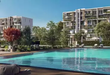 Apartment with garden for sale in El Bosco City, Mostakbal City