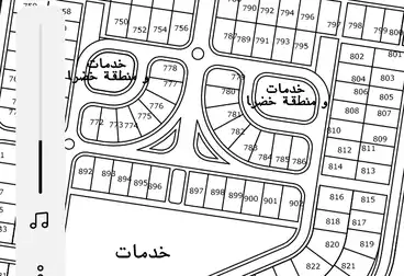 قطعة أرض رقم ٨٤٥ بالشمالية مدينة بدر