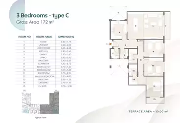 Apartment for sale in ION Compound 