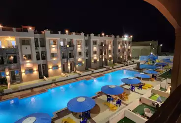 Studio with garden 60 M² For sale in La Luna beach-Ain Sokhna - Red Sea