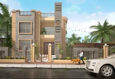 Separate Villa Semi Finished For sale in Green City Compound - Develeco