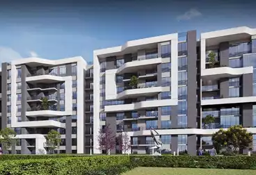 Apartments in Kardia Compound - Capital Link 147 M² Semi Finished For sale