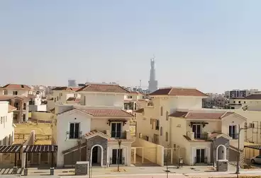 Town house for sale 391 m with prime location in new capital el maksed compound, Ready to move