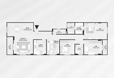 Apartments For sale in Bait El Watan El Takmely