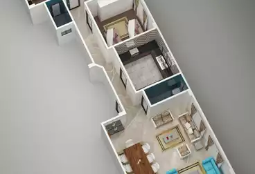 Apartment with Garden For sale - 3 rooms - floor 1