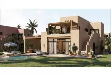 شاليه بحديقة للبيع - 3 غرف - بالدور 0