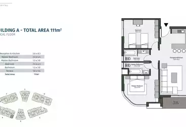 undefined undefined - 2 rooms - floor 6