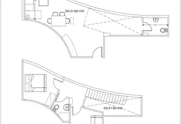 Duplex For sale - 2 rooms - floor 4