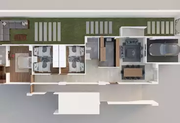Apartment with Garden For sale - 3 rooms - floor 0