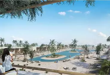 شاليه بحديقة للبيع - 2 غرف - بالدور 0