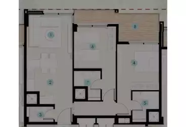 Chalets For sale - 2 rooms - floor 3