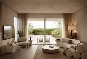 شاليه بحديقة للبيع - 2 غرف - بالدور 0