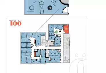 Administrative For sale - 2 rooms - floor 1