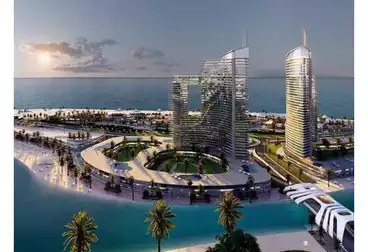 ستوديو للبيع - 1 غرف - بالدور 23