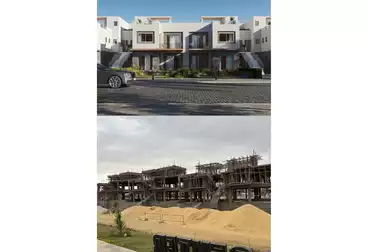 شقة بحديقة للبيع - 3 غرف - بالدور 0