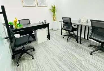 إداري للإيجار - 4 غرف - بالدور 2