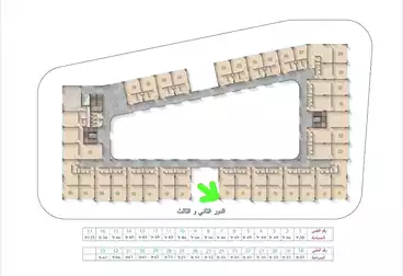 طبي للبيع - 1 غرف - بالدور 1