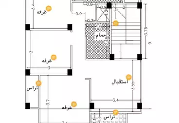 شقق للبيع - 3 غرف - بالدور 2