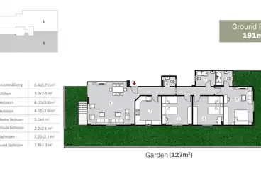 undefined undefined - 3 rooms - floor 1