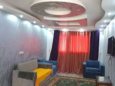 Furnished Apartment For rent - 3 rooms - floor 13