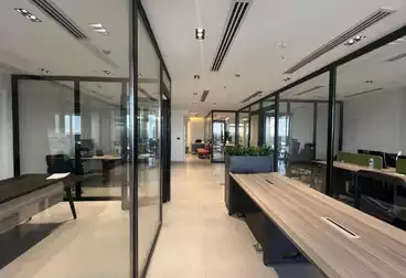 إداري للإيجار - 4 غرف - بالدور 2