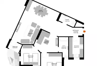 Apartments For sale - 2 rooms - floor 6