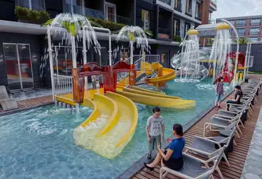 شقق للبيع - 1 غرف - بالدور 3