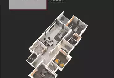 عقارات للبيع - 3 غرف - بالدور 2