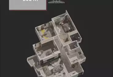 undefined undefined - 3 غرف - بالدور 2