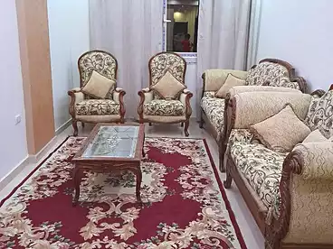 Furnished Apartment For rent - 3 rooms - floor 9