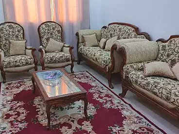 Furnished Apartment For rent - 3 rooms - floor 9