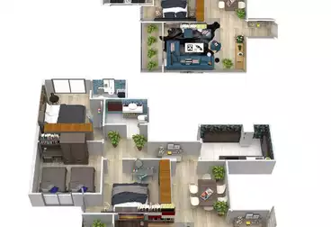 undefined undefined - 3 rooms - floor 2