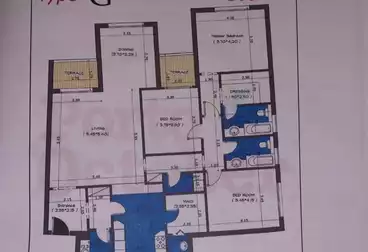 undefined undefined - 4 غرف - بالدور 1