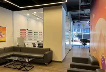 إداري للإيجار - 1 غرف - بالدور 1