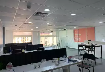 إداري للإيجار - 3 غرف - بالدور 1