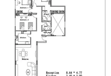 شقق للبيع - 3 غرف - بالدور 5
