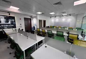 إداري للإيجار - 3 غرف - بالدور 2