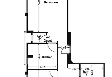 شقة بحديقة للبيع - 3 غرف - بالدور 0