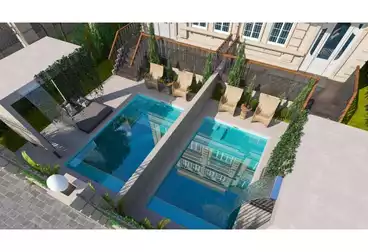 دوبلكس بحديقة للبيع - 6 غرف - بالدور 2