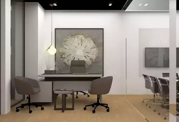 مكاتب للإيجار - 1 غرف - بالدور 2