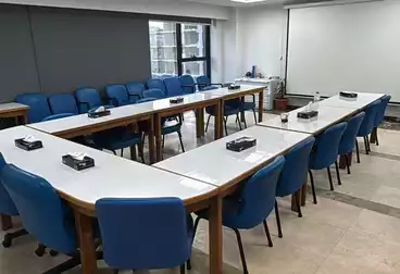 إداري للإيجار - 7 غرف - بالدور 2