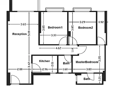 Apartments For sale - 3 rooms - floor 0