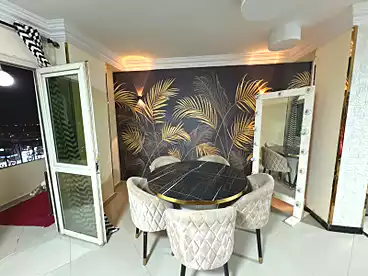 Furnished Apartment For rent - 3 rooms - floor 7