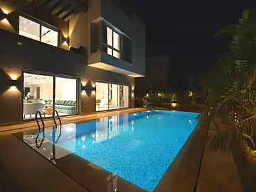فيلا منفصلة للإيجار - 5 غرف