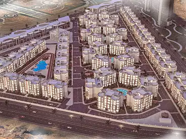عقارات للبيع - 3 غرف - بالدور 2
