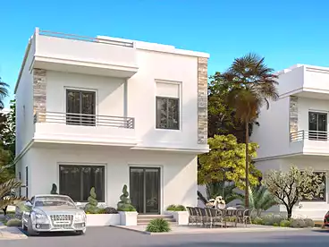 فلل للبيع في كمبوند سيسلي - معالم، الشيخ زايد الجديدة، 198 متر