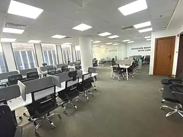 إداري للإيجار - 1 غرف - بالدور 4