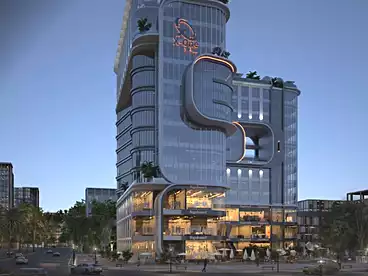 مكاتب للبيع - 1 غرف - بالدور 8