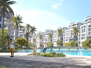 Apartments For sale in Lumia Lagoons Compound - Dubai Developments, R8, 154 sqm